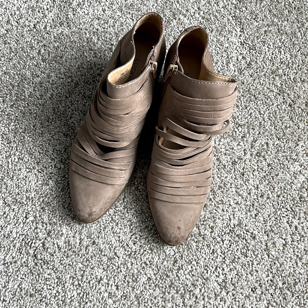 Lucky brand booties